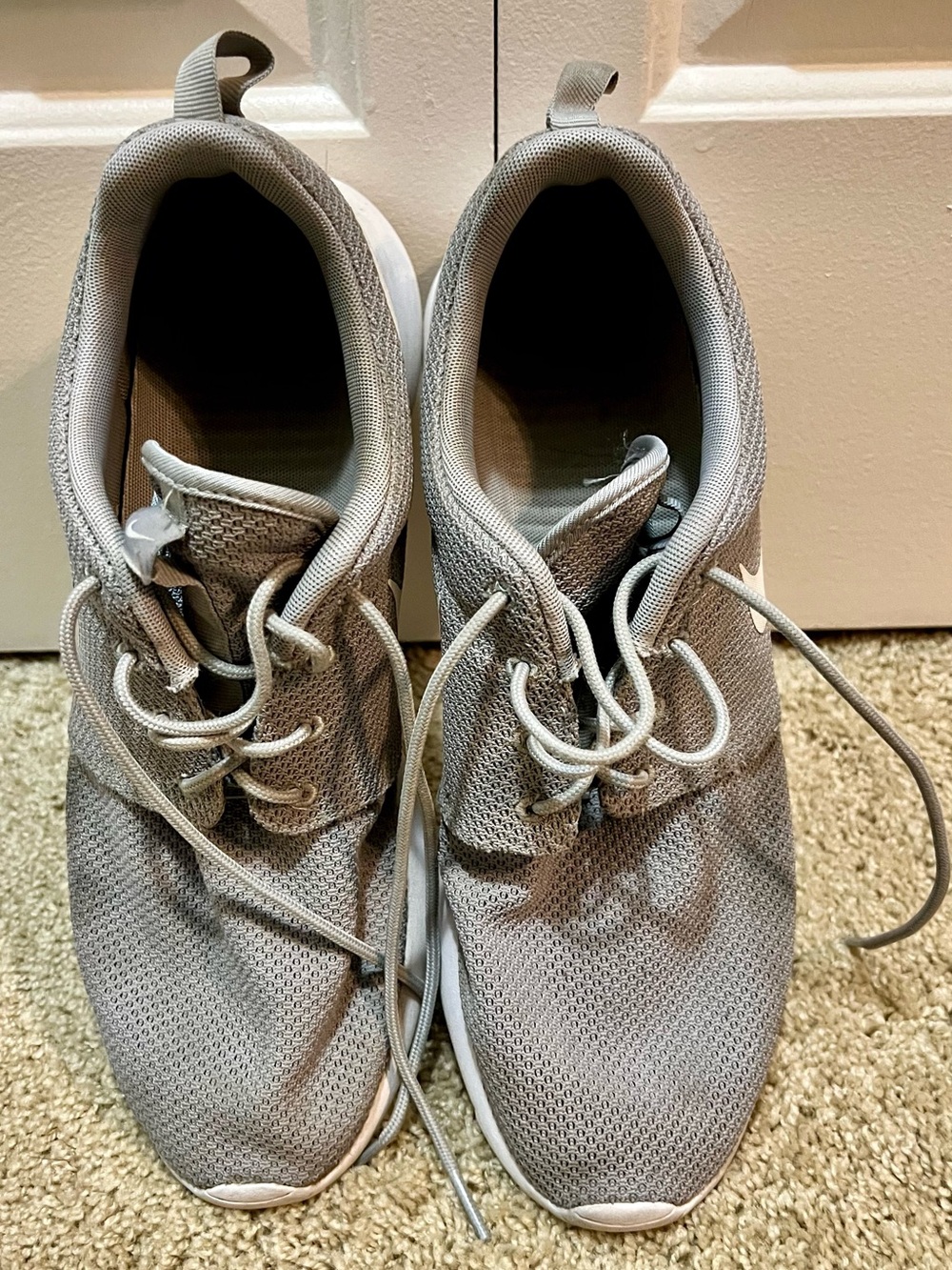 Nike Roshe One "Wolf Grey" / White Sneakers - Size EU 45 / UK 10 / US 11